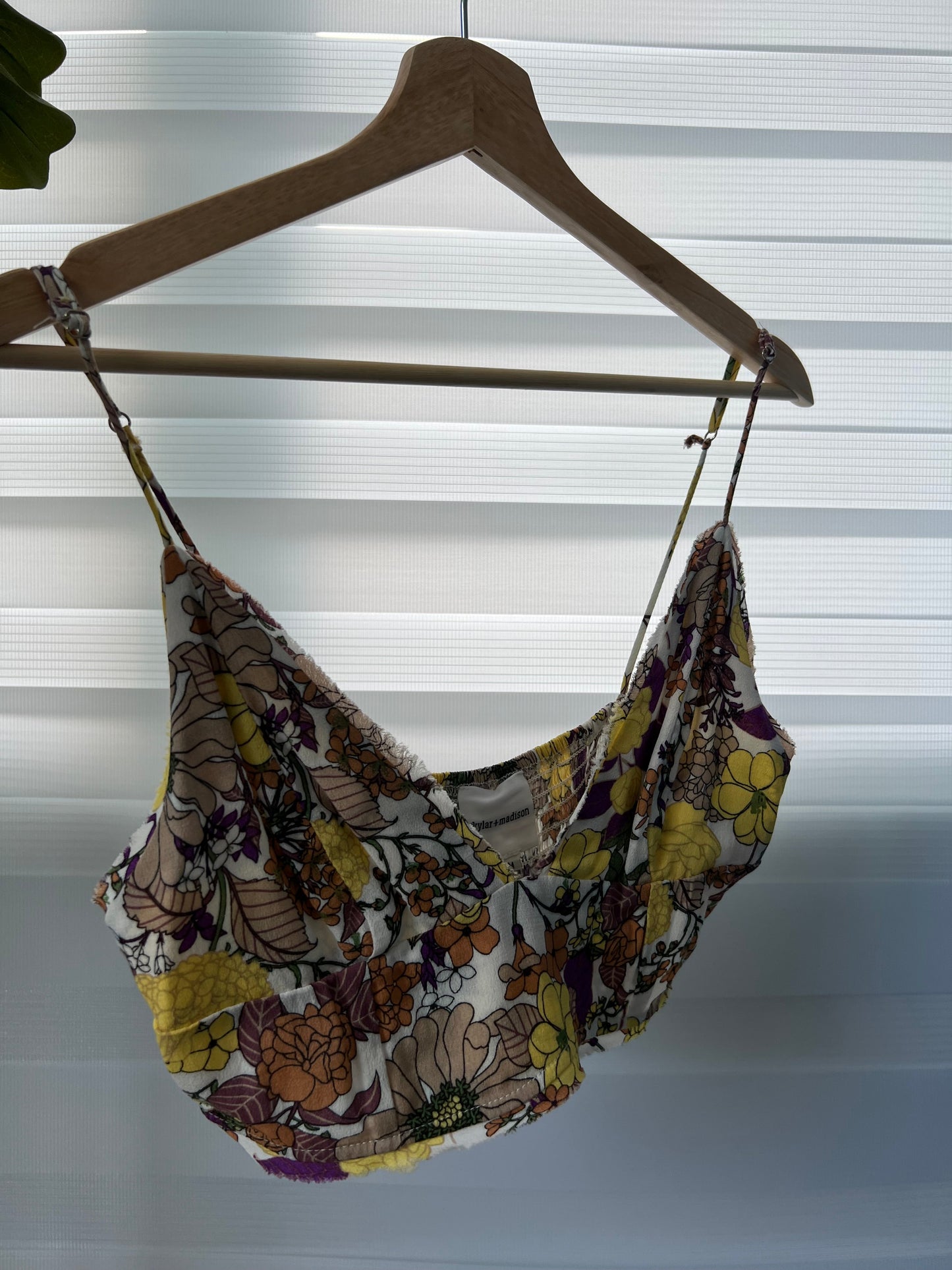 Pre-Loved Flower Crop Top