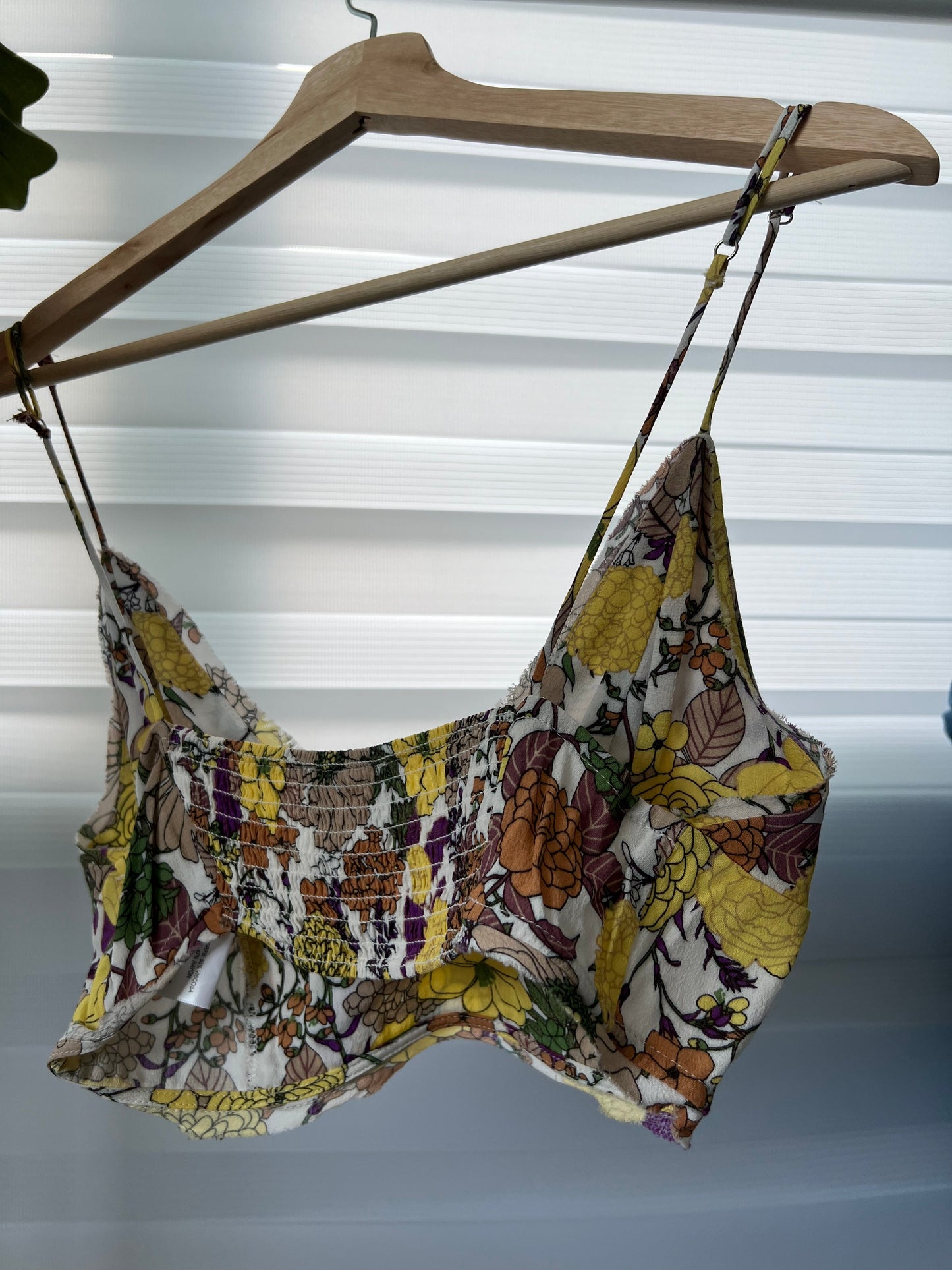 Pre-Loved Flower Crop Top
