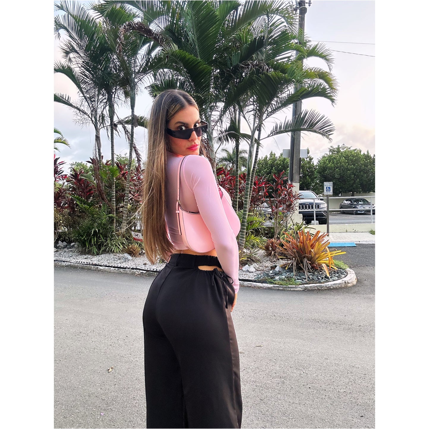 Mix & Match Pink Mesh Top