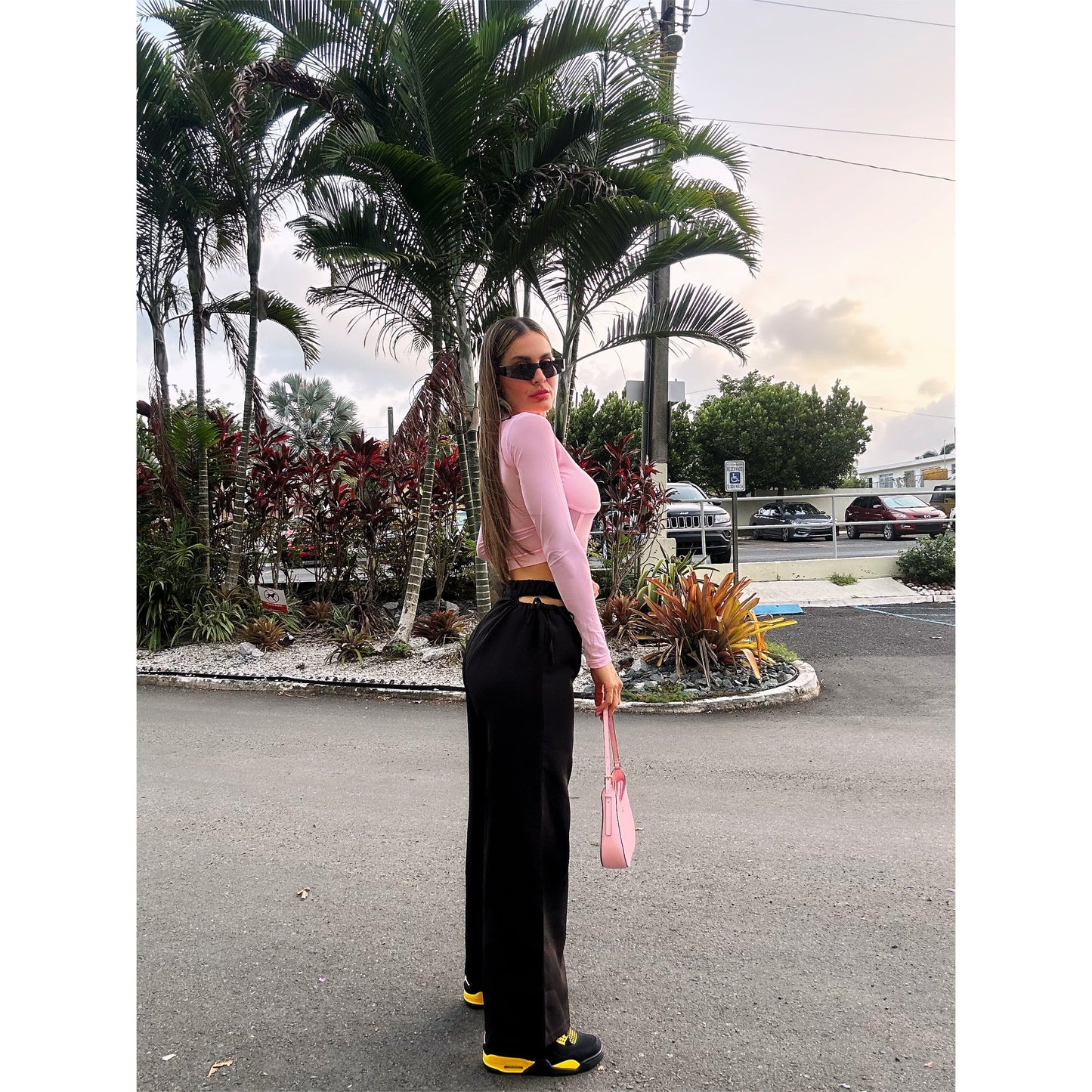 Mix & Match Pink Mesh Top